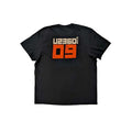 Noir - Orange - Back - U2 - T-shirt DEGREE TOUR - Adulte