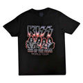 Noir - Front - Kiss - T-shirt END OF THE ROAD TOUR - Adulte