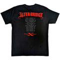 Noir - Back - Alter Bridge - T-shirt FORTRESS TOUR DATES - Adulte