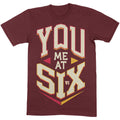 Pourpre - Front - You Me At Six - T-shirt - Adulte