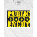 Blanc - Side - Public Enemy - T-shirt - Adulte