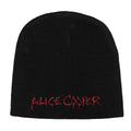 Noir - Front - Alice Cooper - Bonnet - Adulte