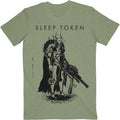 Vert - Front - Sleep Token - T-shirt THE SUMMONING - Adulte