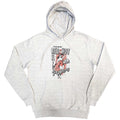 Gris - Front - Red Hot Chilli Peppers - Sweat à capuche IN THE FLESH - Adulte