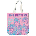 Blanc - Rose - Bleu - Front - The Beatles - Tote bag LADY MADONNA