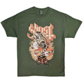 Vert - Front - Ghost - T-shirt JACK IN THE BOX - Adulte
