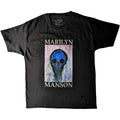 Noir - Front - Marilyn Manson - T-shirt HOLLYWOOD - Enfant