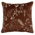 Rouge orangé - Front - Furn - Coussin FEARNE