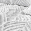 Blanc - Pack Shot - Linen House - Parure de lit PALM SPRINGS