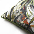 Vert - Noir - Orange - Side - Prestigious Textiles - Housse de coussin PALMYRA TROPICAL
