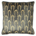 Anthracite - Front - Furn - Housse de coussin WISTERIA