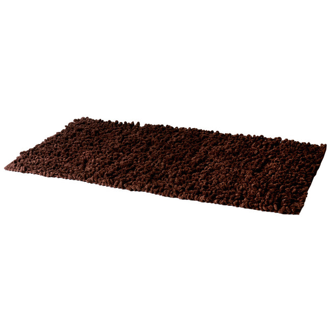 Chocolat - Front - Riva Home Chenille Twist - Tapis