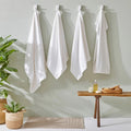 Blanc - Side - Furn - Serviette de bain