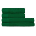 Vert foncé - Front - Furn - Ensemble de serviettes