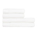 Blanc - Front - Furn - Ensemble de serviettes