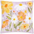 Lilas - Pêche - Front - Wylder - Housse de coussin COUNTRY