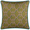 Vert sombre - Front - Paoletti - Housse de coussin CARNABY