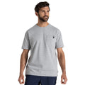 Gris clair - Side - Craghoppers - T-shirt WAKEFIELD WORKWEAR - Homme