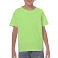 Vert menthe - Front - Gildan - T-shirt - Enfant