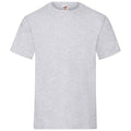Gris - Front - Fruit of the Loom - T-shirt - Adulte