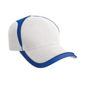 Blanc - Bleu roi - Front - Result Headwear - Casquette de baseball NATIONAL