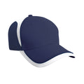 Bleu marine - Blanc - Front - Result Headwear - Casquette de baseball NATIONAL