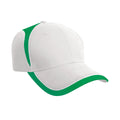 Blanc - Émeraude - Front - Result Headwear - Casquette de baseball NATIONAL