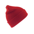 Rouge - Front - Result Winter Essentials - Bonnet WOOLLY - Enfant