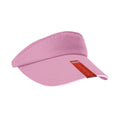 Rose - Blanc - Front - Result Headwear - Visière