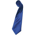 Bleu foncé - Front - Premier - Cravate unie - Homme
