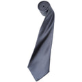 Acier - Front - Premier - Cravate unie - Homme