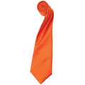 Terracotta - Front - Premier - Cravate unie - Homme
