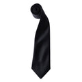 Noir - Back - Premier - Cravate unie - Homme