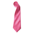 Fuchsia - Front - Premier - Cravate unie - Homme