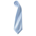 Bleu clair - Front - Premier - Cravate unie - Homme