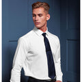 Bleu marine - Back - Premier - Cravate unie - Homme
