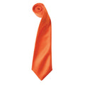 Orange - Front - Premier - Cravate unie - Homme
