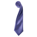 Pourpre - Front - Premier - Cravate unie - Homme