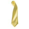 Citron - Front - Premier - Cravate unie - Homme