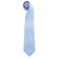 Bleu moyen - Front - Premier - Cravate unie - Homme