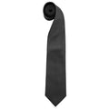 Noir - Front - Premier - Cravate unie - Homme