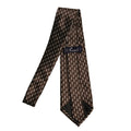 Marron - Back - Premier - Cravate à motifs zig-zag - Homme