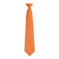 Orange - Front - Premier - Cravate à clipser - Homme