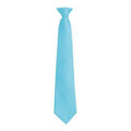 Turquoise - Front - Premier - Cravate à clipser - Homme