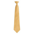 Jaune - Front - Premier - Cravate à clipser - Homme
