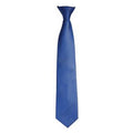 Bleu moyen - Front - Premier - Cravate à clipser - Homme