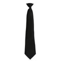 Noir - Front - Premier - Cravate à clipser - Homme