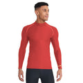 Rouge - Back - Rhino - T-shirt base layer à manches longues - Homme