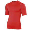 Rouge - Front - Rhino - Base layer sport à manches courtes - Homme