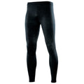 Noir chiné - Front - Rhino - Pantalon base layer sport - Homme